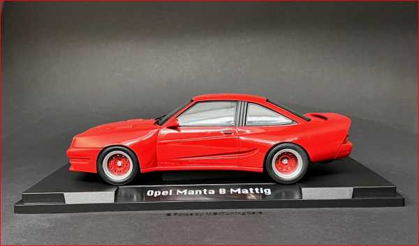 1:18 Opel Manta B Mattig BREITBAU ROT EDITION mit OVP